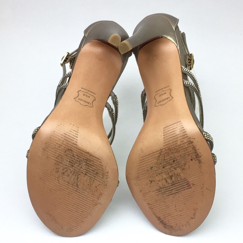 Stuart Weitzman Stops Traffic Crystal  sandals sz - Picture 13 of 15